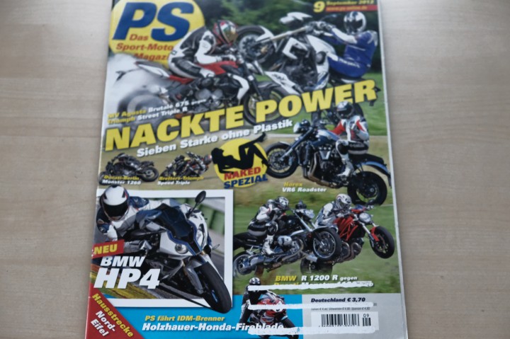 Deckblatt PS Sport Motorrad (09/2012)